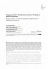 Research paper thumbnail of Energy and comfort. The historical evolution of the façade in Western Architecture