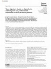 Research paper thumbnail of Gene signature based on degradome-related genes can predict distal metastasis in cervical cancer patients