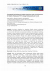 Research paper thumbnail of Peningkatan Kemampuan Strategi Pemasaran pada Tim Pemasaran di Majelis Dikdasmen PNF Cabang Muhammadiyah Gresik