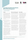 Research paper thumbnail of Leveraging the relationship between BIM and asset management