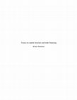 Research paper thumbnail of Essays on Capital Structure and Trade Financing