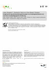 Research paper thumbnail of Ausgesuchte Sprachentwicklungsleistungen von Kindergartenkindern mit und ohne musikpädagogische Förderung