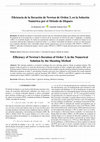 Research paper thumbnail of Eficiencia de la Iteración de Newton de Orden 3, en la SoluciónNumérica por el Método de Disparo