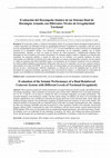 Research paper thumbnail of Evaluación del Desempeño Sísmico de un Sistema Dual de Hormigón Armado con Diferentes Niveles de Irregularidad Torsional