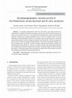 Research paper thumbnail of 3D palaeogeographic reconstructions of the Phanerozoic versus sea-level and Sr-ratio variations