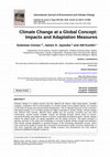 Research paper thumbnail of Climate Change at a Global Concept: Impacts and Adaptation Measures