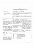 Research paper thumbnail of Tratamiento Tópico del Acné con Vitamina A Acida