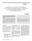 Research paper thumbnail of Comparacion De La Eficacia De La Sulfadiazina De Plata vs Quitina (Estudio Doble Ciego) en El Tratamiento De Ulceras De Miembros Inferiores Utilizando Bota De Unna Modificada