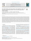 Research paper thumbnail of Age-related changes in the gross anatomy of the reproductive organs, and associated steroid hormone profiles in male and female guinea fowls (Numida meleagris)