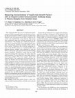 Research paper thumbnail of Measuring concentrations of insulin-like growth factor-I with an enzyme-linked immunosorbent antibody assay in plasma samples from Holstein cows