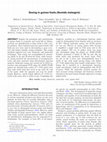 Research paper thumbnail of Sexing in guinea fowls (Numida meleagris)