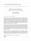 Research paper thumbnail of The Poverty of Excess: Religion, Affect, and the Unthinkable