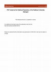 Research paper thumbnail of Dis-able bodied" or "dis-able minded": stakeholders' return-to-work experiences compared between physical and mental health conditions