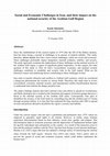 Research paper thumbnail of Social and Economic Challenges in Iran, and their impact on the national security of the Arabian Gulf Region