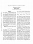 Research paper thumbnail of Multi-Dimensional Model Compression of Vision Transformer