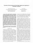 Research paper thumbnail of Truncation of protein sequences for fast profile alignment with application to subcellular localization