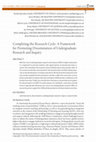 Research paper thumbnail of Completing the Research Cycle: A Framework for Promoting Dissemination of Undergraduate Research and Inquiry