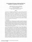 Research paper thumbnail of On-Line Application Performance Monitoring of Blood Flow Simulation in Computational Grid Architectures