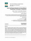 Research paper thumbnail of Plant Leaf Disease Detection by Using Different Classification Techniques: Comparative