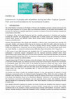 Research paper thumbnail of Experiences of people with disabilities during and after Tropical Cyclone Pam and recommendations for humanitarian leaders