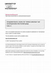 Research paper thumbnail of Unregulated Desires: Anomie, the “Rainbow Underclass” and Second-generation Alevi Kurdish Gangs in London