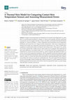 Research paper thumbnail of A Thermal Skin Model for Comparing Contact Skin Temperature Sensors and Assessing Measurement Errors