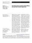 Research paper thumbnail of Association between systemic arterial stiffness and age-related macular degeneration