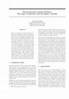 Research paper thumbnail of Toward Question-Asking Machines: The Logic of Questions and the Inquiry Calculus