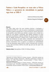 Research paper thumbnail of Pandemia e Estado Necropolítico