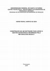 Research paper thumbnail of Construção de um software para apoio à gestão estratégica informado pela metodologia MCDA-C