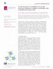 Research paper thumbnail of Crystal structure of Cs2GdNb6Cl15O3 in the structural evolution of niobium oxychlorides with octahedral Nb6-cluster units