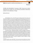 Research paper thumbnail of Giobellina Brumana , Fernando. 2009. Diarios de la India. Experiencia de campo con una hechicera brasileña . Barcelona: Laertes S.A. de ediciones. 192 pp