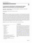 Research paper thumbnail of A novel geometric method based on conformal geometric algebra applied to the resection problem in two and three dimensions