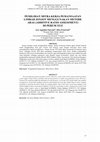 Research paper thumbnail of Pemilihan Mitra Kerja Pemanfaatan Limbah Jonjot Menggunakan Metode Aras (Additive Ratio Assessment) DI Perum Xyz