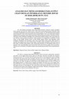 Research paper thumbnail of Analisis dan Mitigasi Risiko Pada Supply Chain dengan Pendekatan Metode House Of Risk (HOR) di PT. XYZ