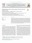 Research paper thumbnail of Metalloproteomics analysis in human mammary cell lines treated with inorganic mercury