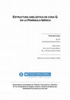 Research paper thumbnail of Estructura anelástica de coda-Q en la Península Ibérica