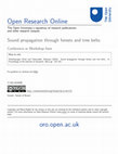 Research paper thumbnail of Sound propagation through forests and tree belts