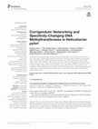 Research paper thumbnail of Corrigendum: Networking and Specificity-Changing DNA Methyltransferases in Helicobacter pylori