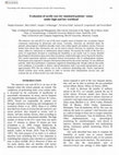 Research paper thumbnail of Evaluation of tactile cues for simulated patients’ status under high and low workload