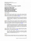 Research paper thumbnail of Clinical and basic research papers – April 2011