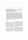 Research paper thumbnail of The impact of National Health Insurance on neonatal care use and childhood vaccination in Taiwan