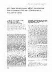 Research paper thumbnail of p53 gene mutations and MDM2 amplification are uncommon in primary carcinomas of the uterine cervix