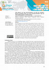 Research paper thumbnail of The Impact of the Development of the INA Marina Beach Tourism Area on the Socio-Economic Life of the Surrounding Communities