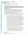 Research paper thumbnail of ZRF4, a combi-molecule with increased efficacy as compared with the individual components in chronic lymphocytic leukemia lymphocytes in vitro