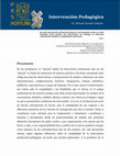 Research paper thumbnail of INTERVENCIÓN PEDAGÓGICA 