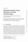 Research paper thumbnail of Quantum Dots for Toxin Detection in Foods and Beverages