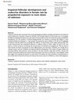 Research paper thumbnail of Impaired follicular development and endocrine disorders in female rats by prepubertal exposure to toxic doses of cadmium