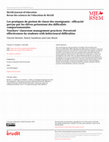 Research paper thumbnail of Les pratiques de gestion de classe des enseignants : efficacité perçue par les élèves présentant des difficultés comportementales