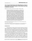 Research paper thumbnail of Use of lignin side-streams from biorefineries as fuel or co-product? Life cycle analysis of bio-ethanol and pulp production processes